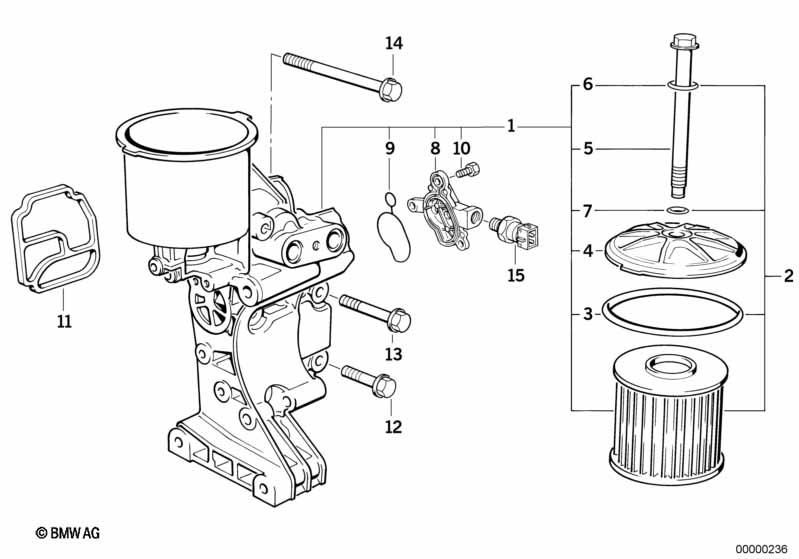 Lubrication system-Oil filter