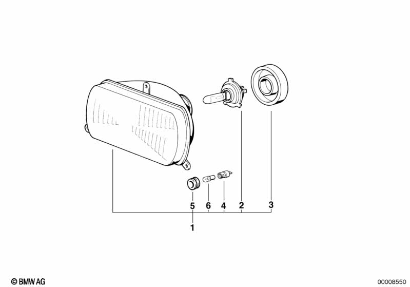 Headlight insert