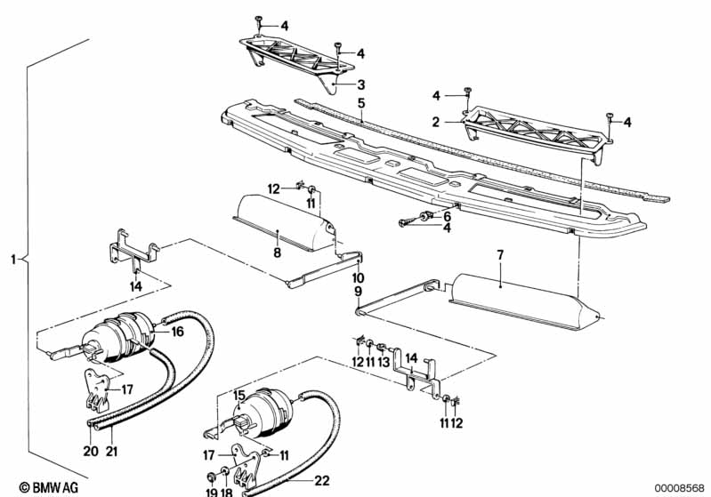 Genuine BMW 51711852672 E23 Sealing Strip (Inc. 730, 728i & 733i) | ML Performance EU Car Parts