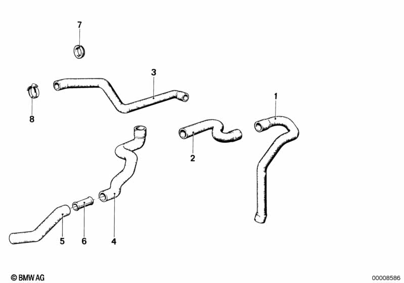 Water hose inlet/outlet