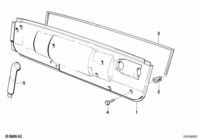 Heater closing panel