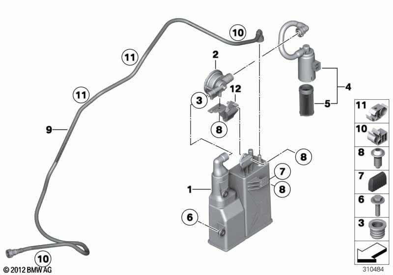 Genuine BMW 16137330470 F01 F02 Activated Charcoal Filter (Inc. 750iX, 750Li & ALPINA B7) | ML Performance UK Car Parts