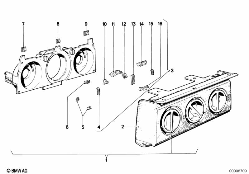 Heater control/prism