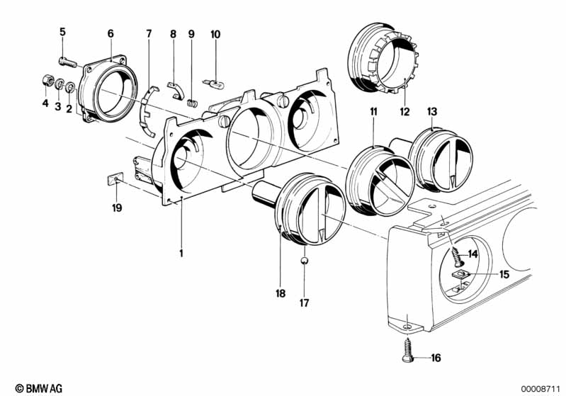 Heater control-rotary switches