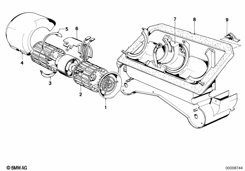 Single components heater