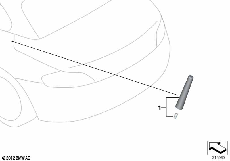 Rod antenna SPORT