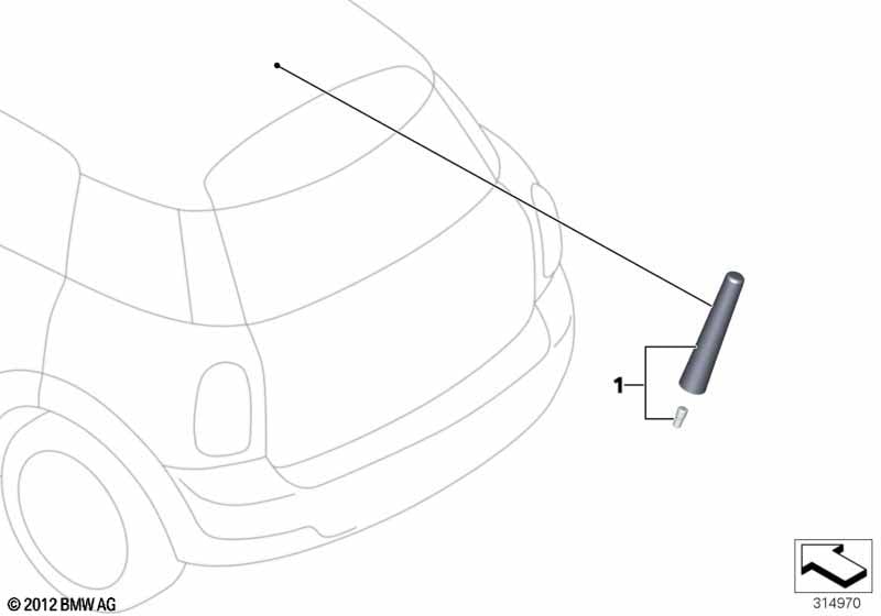 Rod antenna SPORT
