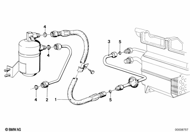 Pressure hose assy