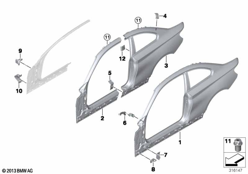 Body-side frame