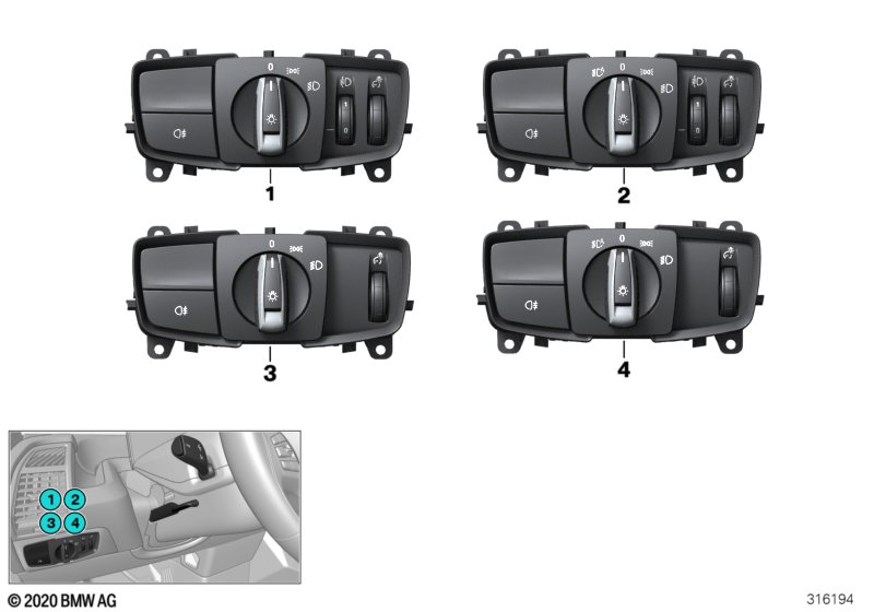 Switch Control element light