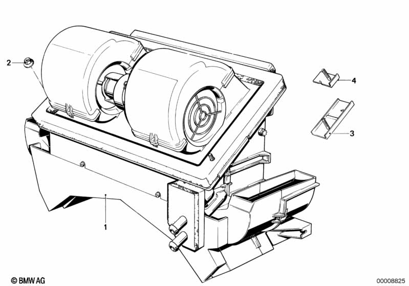 Heater/air conditioning unit