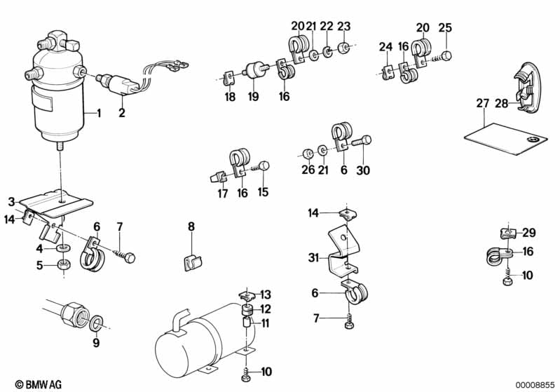 Drying container/small parts