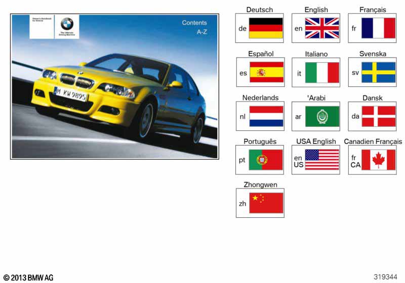 Genuine BMW 01410158142 E46 Owner'S Handbook M3 E46/2 EN US, MJ 04 (Inc. M3) | ML Performance EU Car Parts