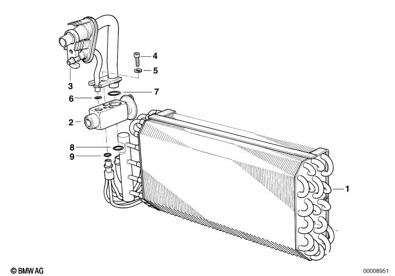 Genuine BMW 64116910423 E83 E67 E64 Fillister Head With Washer M5X35 (Inc. X6 50iX) | ML Performance UK Car Parts