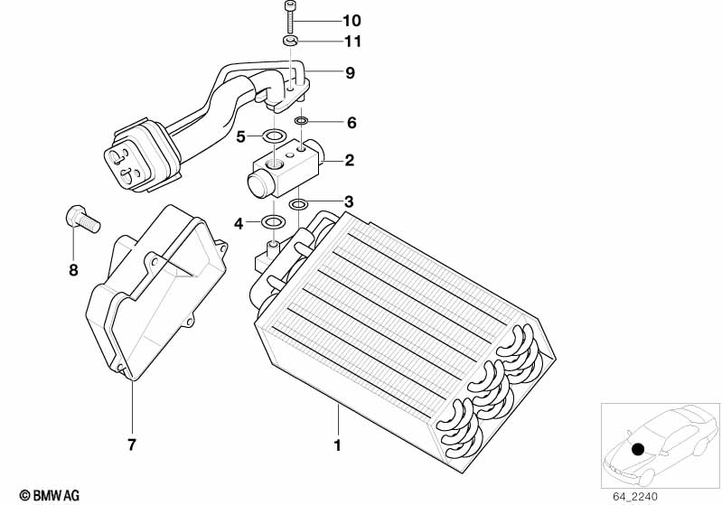Evaporator / Expansion valve