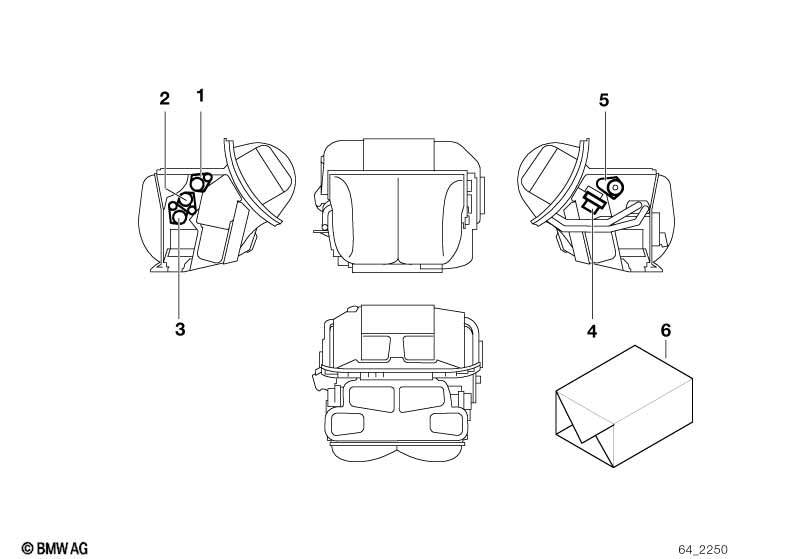 Actuator for automatic air condition