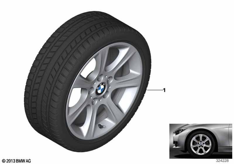 Winter wheel w.tire star sp.394 - 17