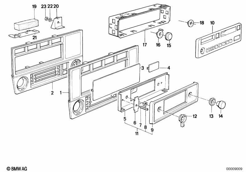 Genuine BMW 65121375737 E36 E34 E24 Frame (Inc. 323i, M3 & 850CSi) | ML Performance UK Car Parts
