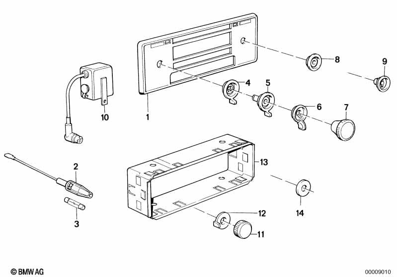 Radio-installation parts