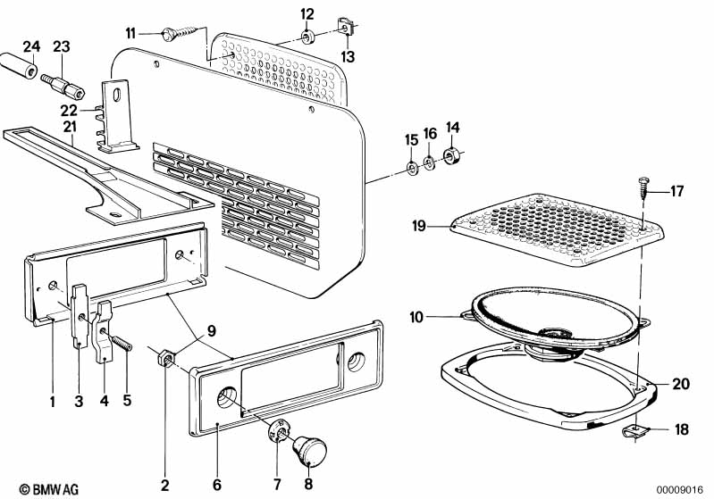 Single components stereo system
