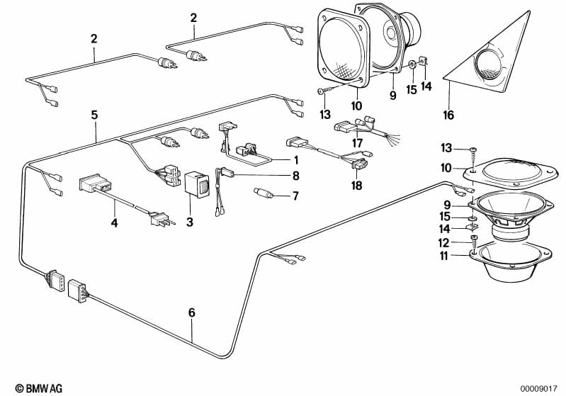 Single components stereo system