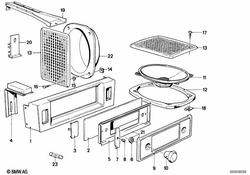 Single components stereo system