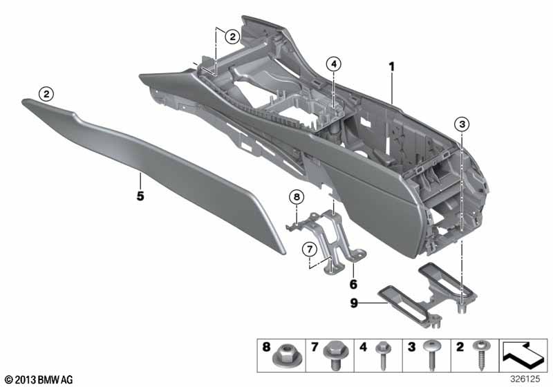 Center console