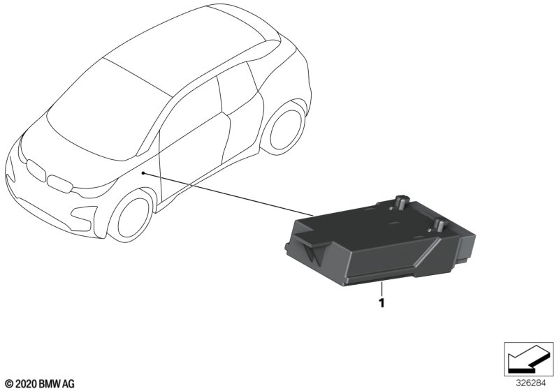 Control unit for seat module