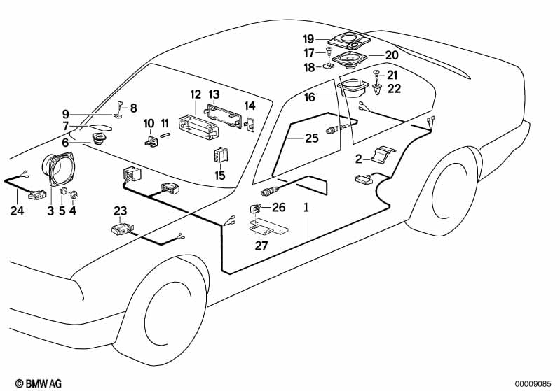 Jednotlivé díly Stereo System