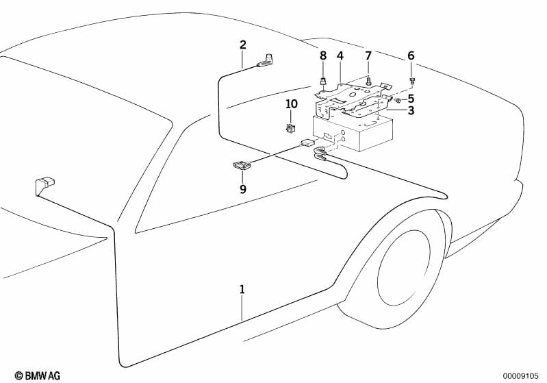 Single components CD-10 changer