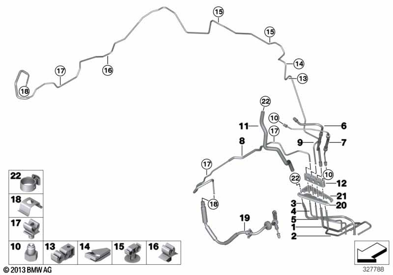 Genuine BMW 34306855078 Covering, Rear (Inc. Hybrid 5, Hybrid 7 & Hybrid 7L) | ML Performance EU Car Parts