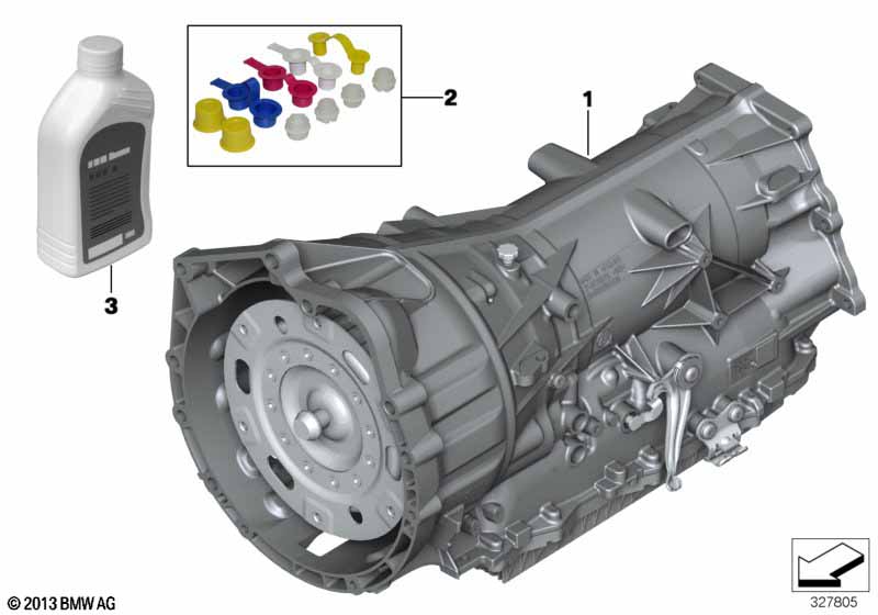 Genuine BMW 24008601696 F30 F31 Exch. Automatic Transmission Eh GA8HP45X (Inc. 335iX) | ML Performance UK Car Parts
