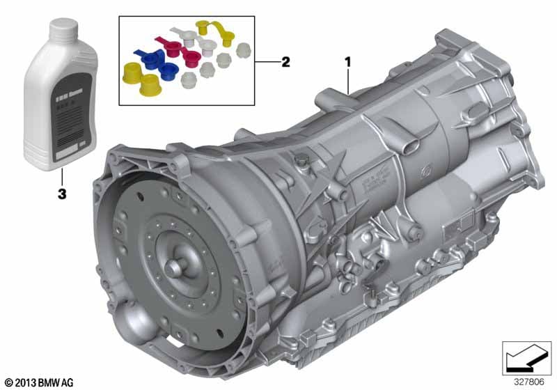 Automatic transmission GA8HP45Z - AWD
