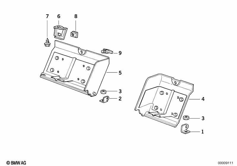Trunk trim panel