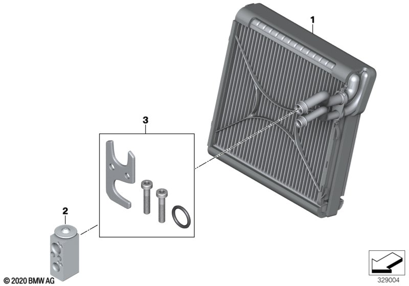 Evaporator / Expansion valve