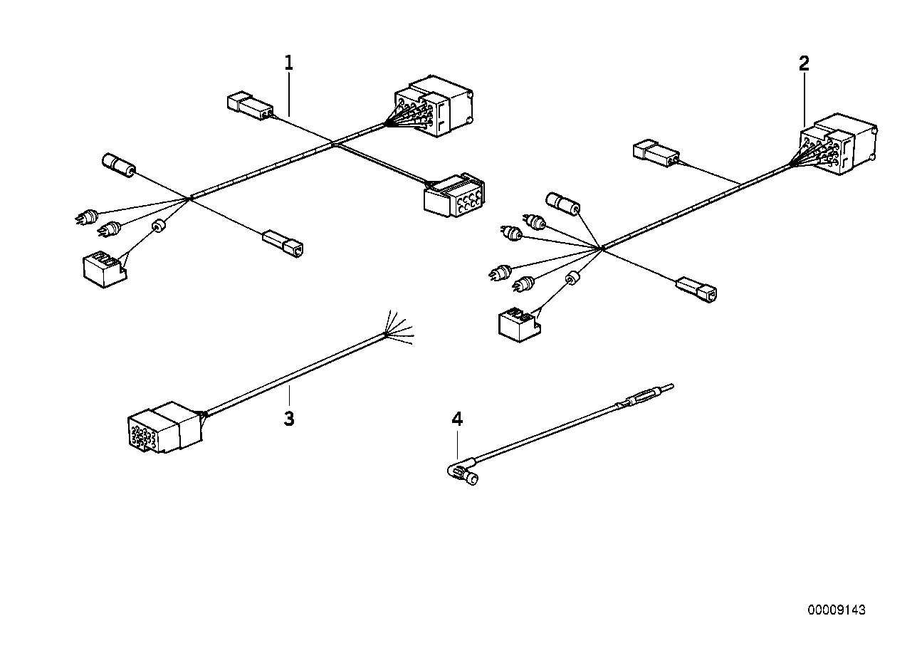 Radio adapter wiring