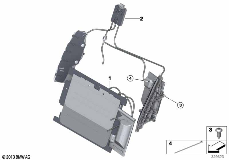 Seat, front, lumbar