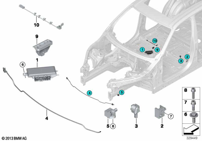 Elektrikteile Airbag