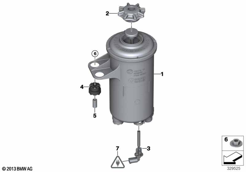 Oil carrier / Single parts