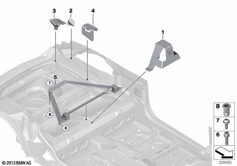 Pièces montage compléments carrosserie