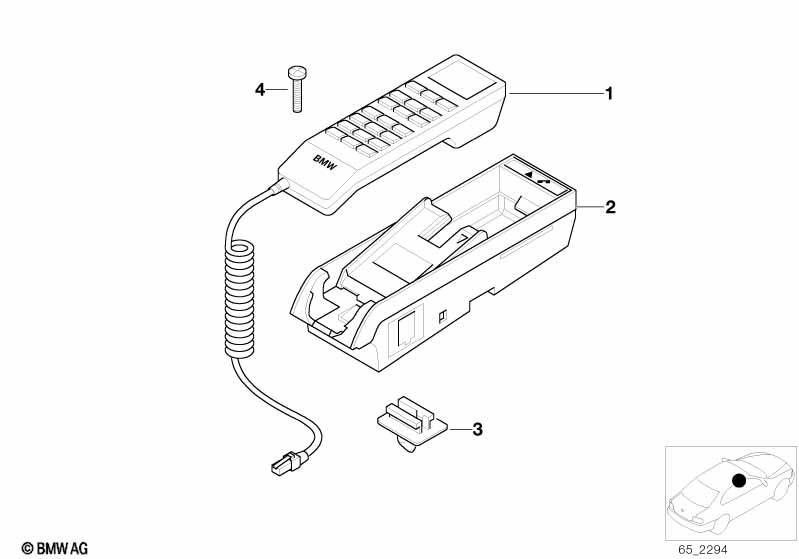 Single parts, SA 629, center console