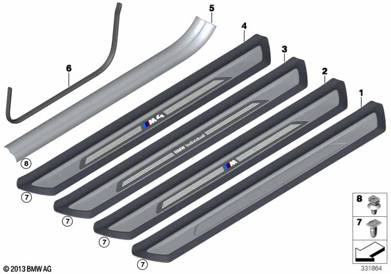 Edge protector / Trim for entry