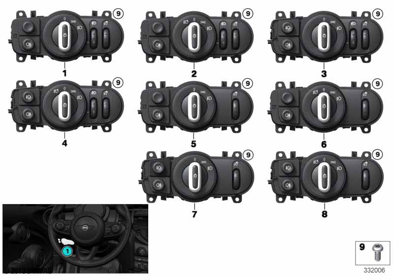 Switch Control element light