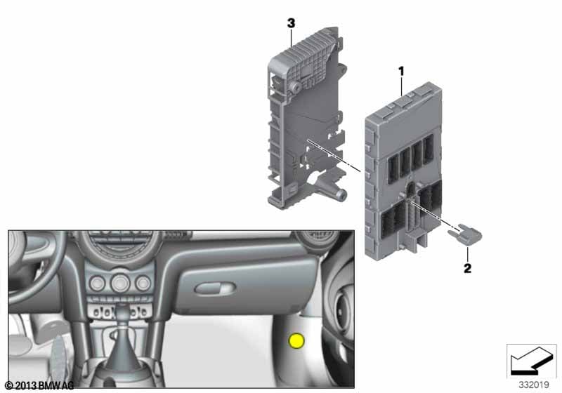 Control unit, BDC Body Domain Controller