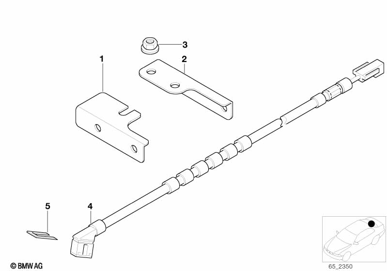 Genuine BMW 65128398570 E36 Bracket Cd-Changer Rear (Inc. Z3 2.8) | ML Performance UK Car Parts
