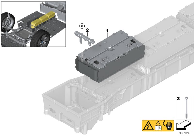 Genuine BMW 61279452661 I15 Cell Module, High-Voltage Battery (Inc. i8) | ML Performance UK Car Parts