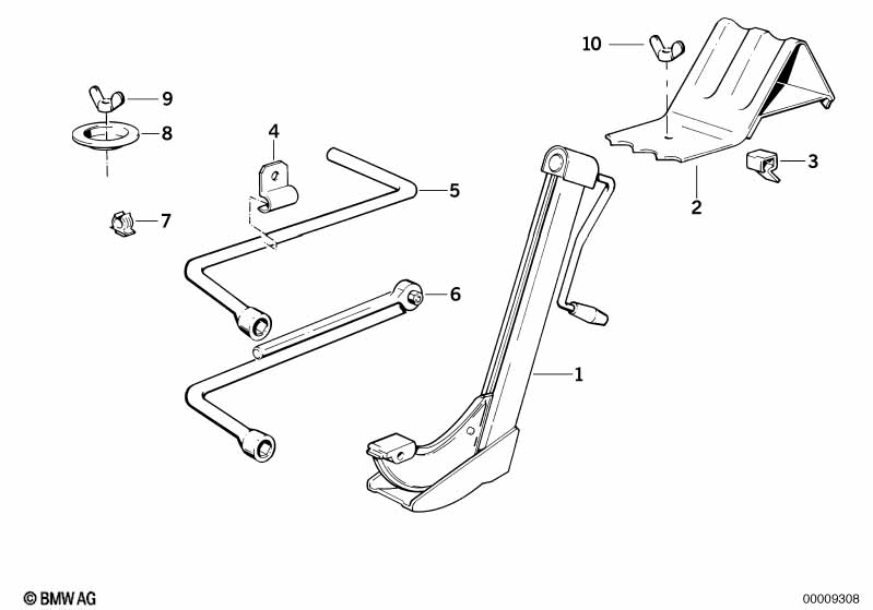 Tool kit/Lifting jack