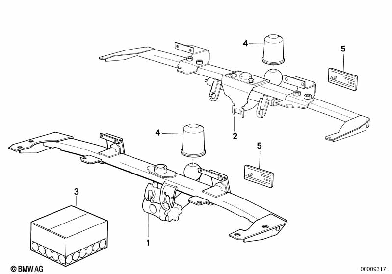 Towing hitch, detachable