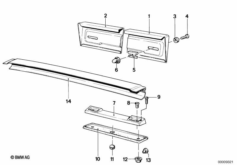 Registr.plate mounting f trailer hitch
