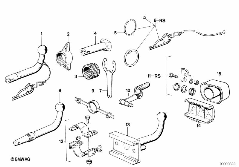 Towing hitch, detachable